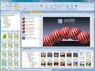 Axialis Pro Screen Saver Producer screenshot